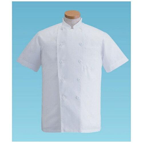 サンペックスイスト サマーコックコート・半袖KD−462M (ホワイト)【SKT5302】