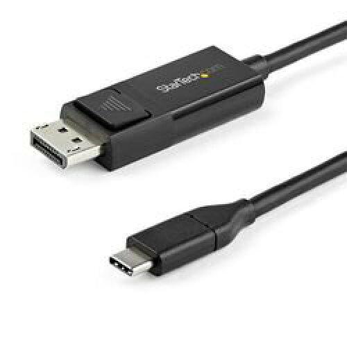 STARTECH.COM USB-C - DP 1.4 ケーブル 2m 4K/60Hz(CDP2DP2MBD)