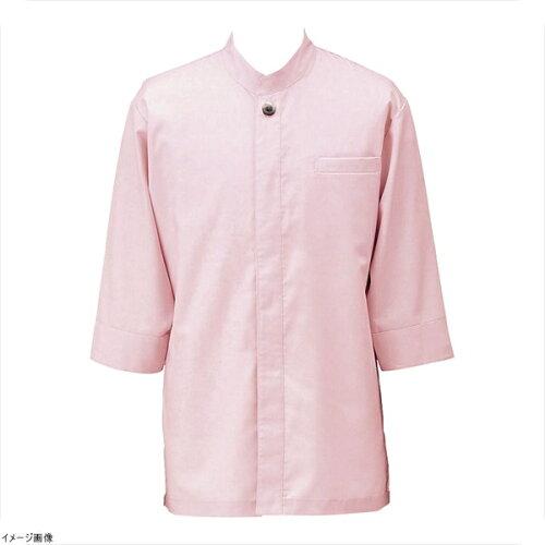 TKG テイケイジイ 遠藤商事 アゼック和風コートシャツ・シングルSLB910−2 ピンク L【SKT8003】