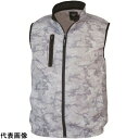 ジーベック(Xebec) 空調服ベスト M 迷彩シルバーグレー XE98010-222-M 1着