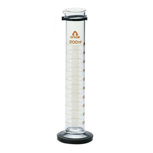 新潟精機(Niigataseiki) メスシリンダー　200mL GM-200 1個