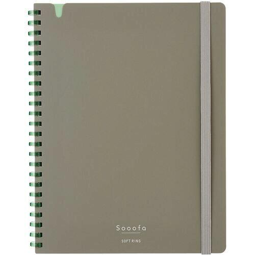 Other - KOKUYO コクヨ コクヨ ノート ソフトリングノート Sooofa A5 変形 4mm方眼 灰 ス-SV738S4-DM