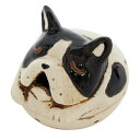 丸和貿易 ノルディックデコ 香炉 おひるね ブル 8×7×6cm 4008886-02
