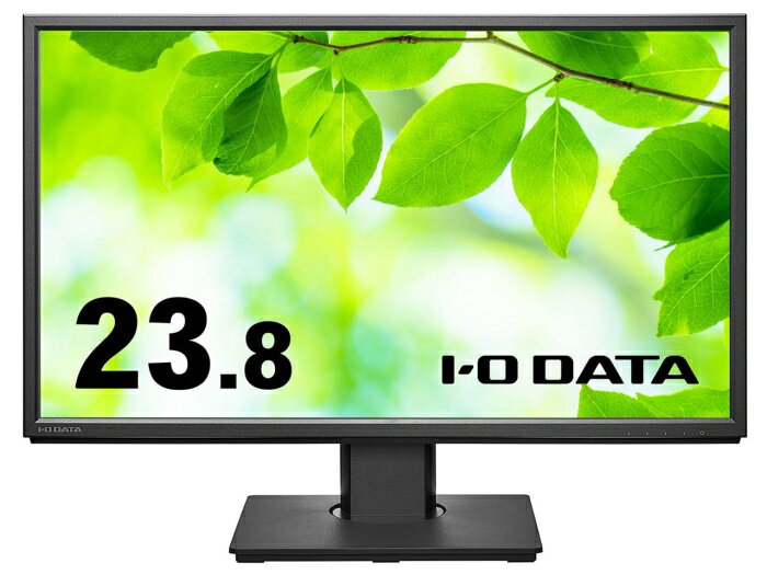 IODATA アイオーデータ 5年保証フリースタイルスタンド＆広視野角ADS 23.8ワイド液晶ブラック(LCD-DF241EDB-F)