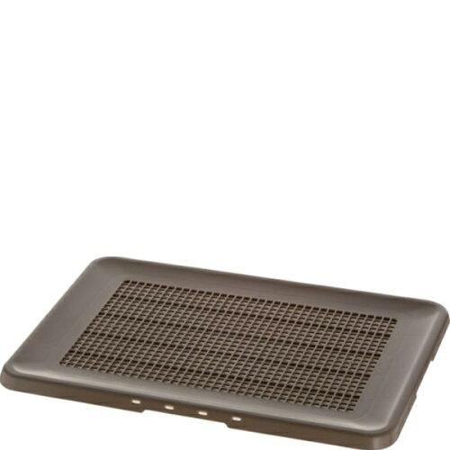 リッチェル 第一営業部 [リッチェル]お掃除簡単フラットトレー ワイド ダークブラウン (-)