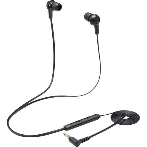 ELECOM エレコム インナーイヤー型ヘッドセット/カナル/ミュートスイッチ付ブラック(HS-EP17TBK)