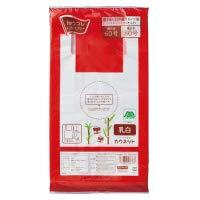 カウネット レジ袋＜バイオマスプラスチック＞ 60号 乳白 100枚