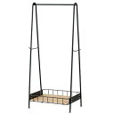 マッシュ(Mash) マッシュ ハンガーラック ブラック 高さ130cm BCH-600(BK)