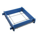 長谷川化学工業 高機能 角セイロ 深口 ブルー45cm【WSI2702】