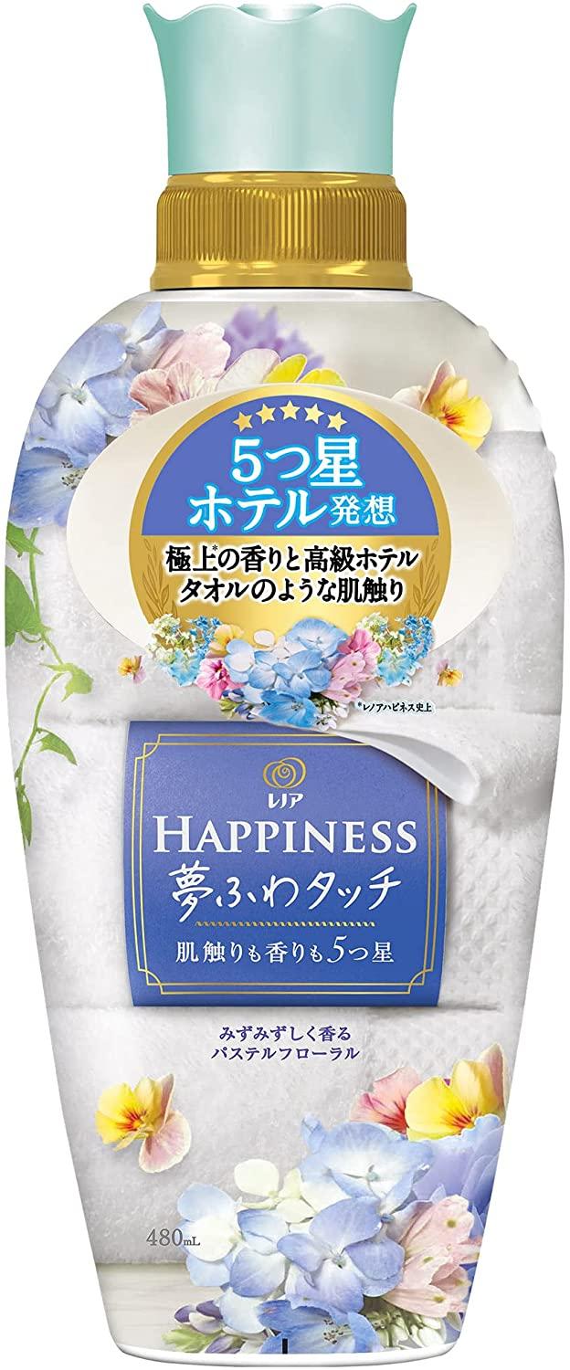 P&G プロクター・アンド・ギャンブル・ジャパン レノアハピネス 夢ふわタッチ みずみずしく香るパステルフローラル 本体 480ml