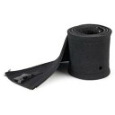 スターテック(STARTECH.COM) StarTech.com ケーブル収納カバー/1m/ネオプレン製生地/ジッパー & バックル/直径3cm/LANケーブル、オーディオ & ディスプレイケーブル配線保護カバー/ブラック WKSTNCMZP