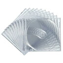 SANWASUPPLY サンワサプライ FCD-PN10CLN Blu-ray・DVD・CDケース(10枚セット・クリア)(FCD-PN10CLN)