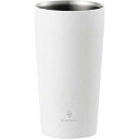 カクセー 【T】クリーンパウダー 真空二重タンブラー 450ml ホワイト【CLE-03W】