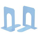 ライオン事務器 ブックエンド ライトブルー No.7 (LB) 1組