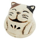 丸和貿易 デココロ 香炉 ねこ 7×7×6.5cm 4008870-01