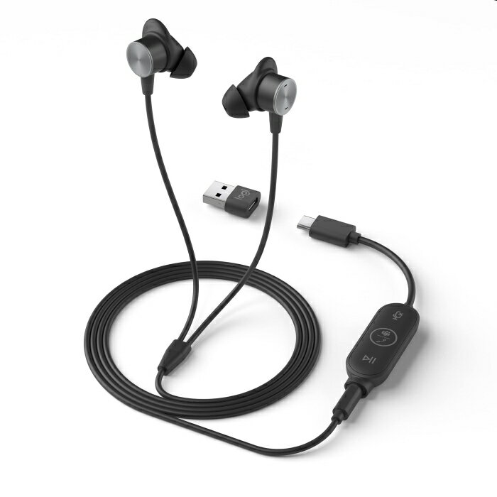 LOGICOOL  ZONEWEBMS Zone Wired Earbuds(ZONEWEBMS)