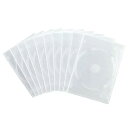 SANWASUPPLY サンワサプライ DVD-TN3-10CL DVDトールケース(3枚収納・10枚セット・クリア)(DVD-TN3-10CL)