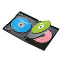 SANWASUPPLY サンワサプライ DVD-TN4-10BKN DVDトールケース(4枚収納・10枚セット・ブラック)(DVD-TN4-10BKN)