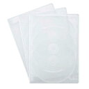 SANWASUPPLY サンワサプライ DVD-TN6-03CLN DVDトールケース(6枚収納・3枚セット・クリア)(DVD-TN6-03CLN)
