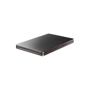 IODATA アイオーデータ USB3.2Gen1(USB 3.0)ポータブルHDD「カクうす」1TB Black×Red(HDPX-UTSC1K)(2)