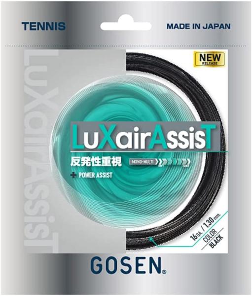 ゴーセン LUXAIRASSIST_16_ブラック (TSLXA0BK)