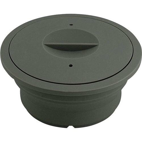 和平フレイズ マジカリーノ 丸型シリコーンスチーマー ブラック(RE-7263) (1026057)【入数:20】