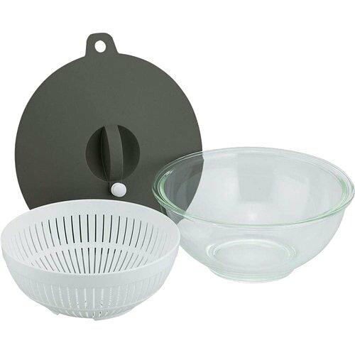 和平フレイズ マジカリーノ 耐熱ガラスボウルセット 18cm(RE-7268) (1026062)【入数:8】