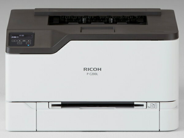 RICOH リコー P C200L(514450) カラーレーザープリンター トナー 2400×600 dpi 最大用紙サイズA4 接続(USB)〇 接続(有線LAN/無線LAN)〇 ホワイト