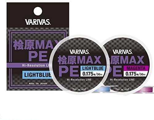 バリバス 桧原MAX PE マゼンタ 30M 0.175ゴウ 1