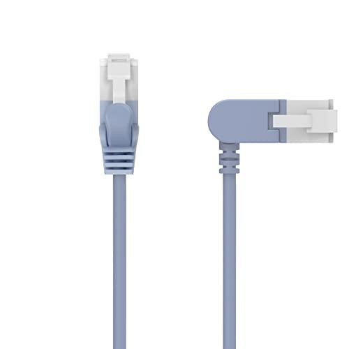 樂天商城 - ELECOM エレコム LANケーブル/CAT6A/爪折れ防止/スイング式コネクタ/5.0m/ブルー(LD-GPATSW/BU50)