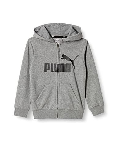 PUMA プーマ ESS_ビッグロゴ_フーデッドジャケ (848437) [色 : MEDIUM_GRY_H] [サイズ : 120]