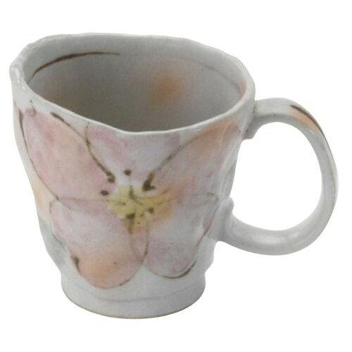 ブルーム 土物の器 手描桜マグカップ 手描き 美濃焼 日本製 (89801)