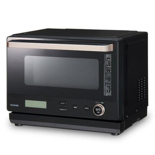 IRISOHYAMA アイリスオーヤマ アイリスオーヤマ 過熱水蒸気 オーブンレンジ スチーム機能 26L カップ式 MO-FS2601-B ブラック