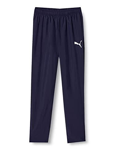 PUMA プーマ TEAMRISE_ウーブンパンツ_JR (657651) [色 : PEACOAT-PUMA] [サイズ :...
