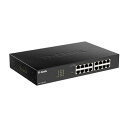 ディーリンクジャパン DGS-1100-16V2 ギガビットL2 Easyスマートスイッチ、10/100/1000BASE-Tポート×16、ファンレス、リミテッドライフタイム保証対象(DGS-1100-16V2/A2)