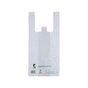伊藤忠リーテイルリンク 取って付きポリ袋(バイオマス25度) 180×380×0.012mm 100枚入 No.12 1袋(100枚入)