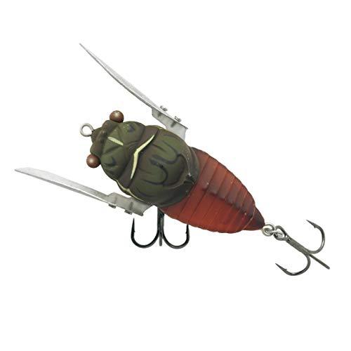 ティムコ シケイダージャンボ デッドスロー 60mm 13g 048 ダークハルゼミ