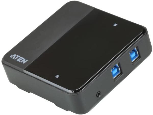 ATEN 4ポートUSB3.1Gen1デバイス共有器(2入力) US3324 1式