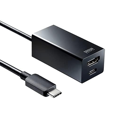 SANWASUPPLY サンワサプライ サンワサプライ USB Type-Cハブ付き HDMI変換アダプタ USB-3TCH34BK(USB-3TCH34BK)