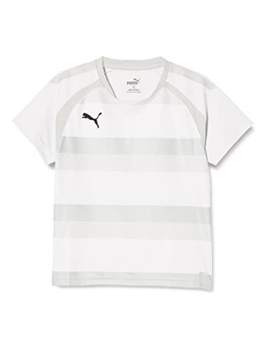 PUMA プーマ TEAMVISION_フープ_ゲームシャツ (705149) [色 : PUMA_WHT-GL] [サイズ : 160]