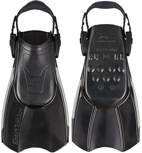 AQA(エーキューエー) ショートトレッカー (KF2497K) [色 : ブラック/グレー] [サイズ : L]