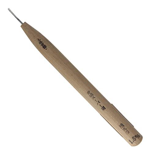 与板利器(Yoitariki) 高級彫刻刀 浅丸曲1.5mm アサマルマガリ1.5mm