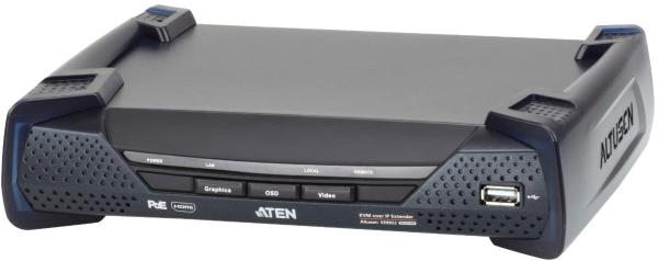 ATEN HDMIシングルディスプレイIP-KVM(4K、PoE)レシーバー KE8952R