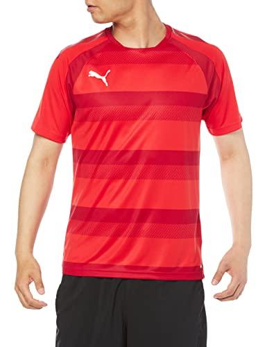 PUMA プーマ TEAMVISION_フープ_ゲームシャツ (705154) [色 : PUMA_RD-CHIL] [サイズ : S]