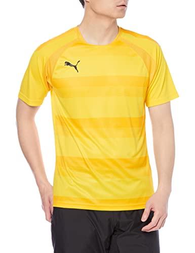 PUMA プーマ TEAMVISION_フープ_ゲームシャツ (705154) [色 : CYBER_YEL-] [サイズ : XL]