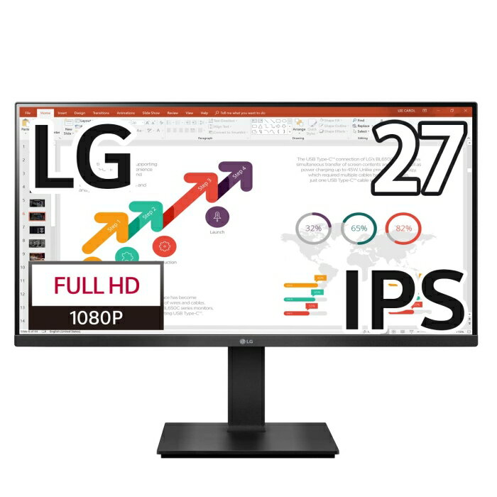 LG LG電子 LG 27インチ 3辺フレームレ