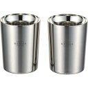 和平フレイズ(WAHEI FREIZ) 燕研磨ファクトリー ステンレス二重マグ260ml 2個組(ME-7354) (1034280)【入数:20】