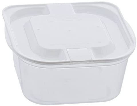 【送料無料】ベストコ 抗菌 抗ウイルス 電子レンジ 保存 容器 蒸気弁付き 洗いやすい MA-3212 ホワイト 700ml