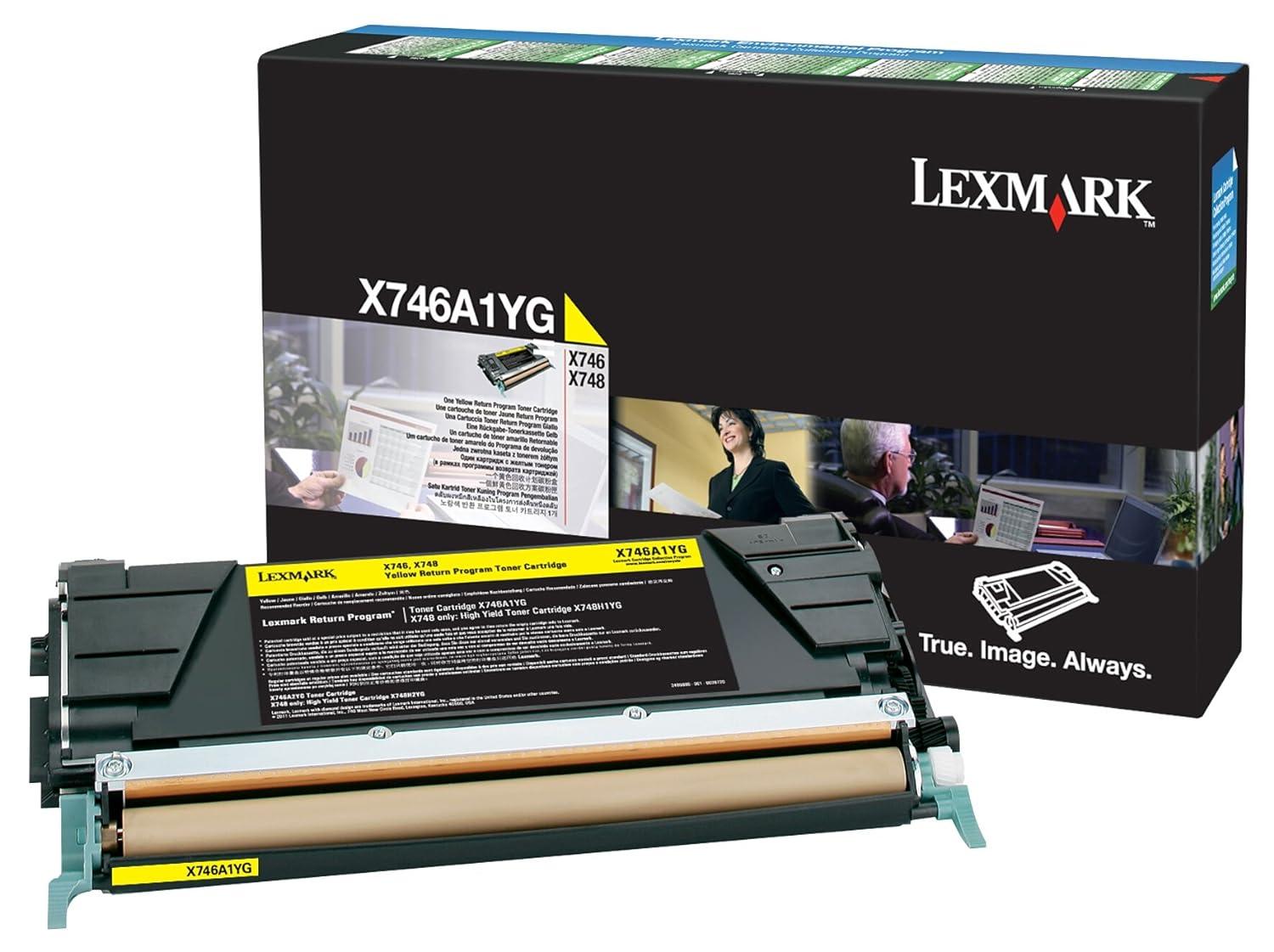 LEXMARK イエローリターントナーカー