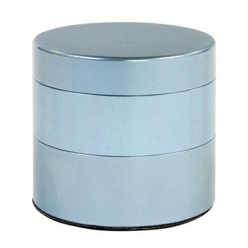 東京ローソク製造 【手元供養・分骨】アルミ分骨壷 ブルー H5.4cm (60360)